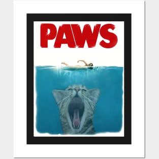 Paws-cat Posters and Art